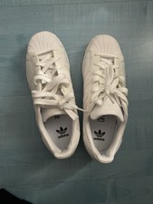 adidas Frauen Turnschuhe Weiß/Bordeaux Gr. 35