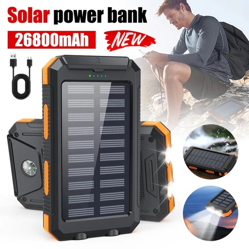 Solar powerbank 26800mah - solar,