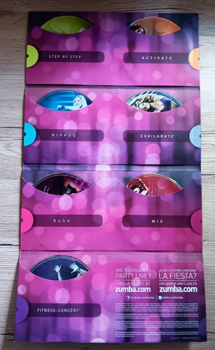 Zumba exhilarate dvds - zumba,