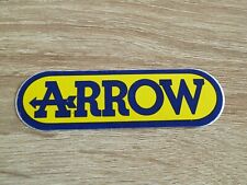 OEM ARROW MOTORRAD AUSPUFF AUFKLEBER NICHT HITZEBESTÄNDIG Sportexhaust - 2,5x9cm