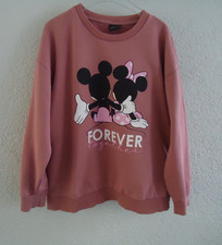 DISNEY MICKEY MOUSE schöne warme coole  Sweatjacke/Pulli  Gr. 46, altrosa