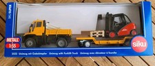 SIKU Unimog mit Gabelstapler