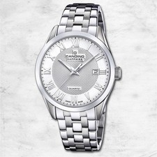 Candino Herrenuhr Edelstahl