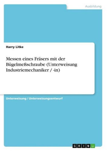 Messen eines fräsers mit - messen,
