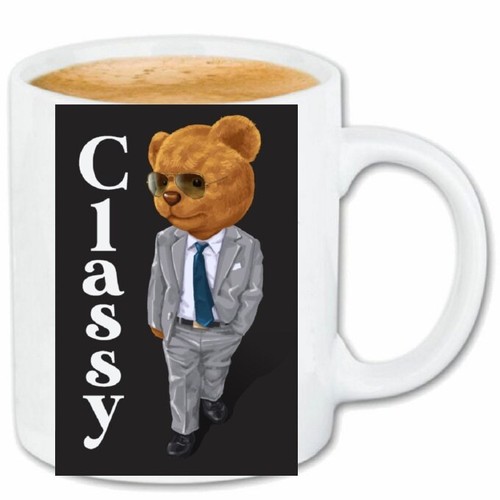 Kaffeetasse teddybär anzug - teddybÄr,