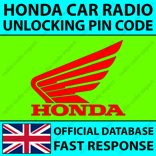 Honda radio entsperrpin code - honda,