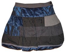 Desigual Ballonrock NEUW Blau-Grau Gr. 40