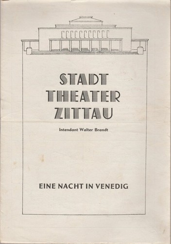 Programmheft johann strauß - programmheft,