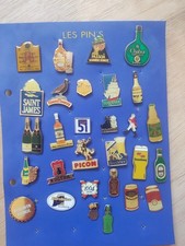 Pin's Alkohol Bier Wein Whisky
