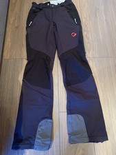 Winterhose von Mammut Gr.34 Lang, Skihose, Softshellhose schwarz