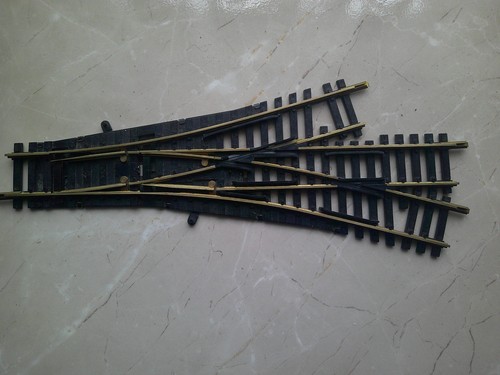 Dreiwegeweiche 6057 hand - 1x,