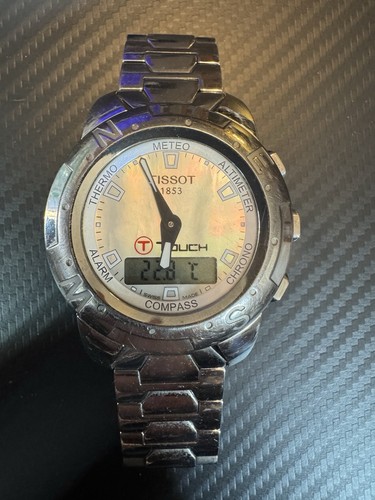 Tissot touch titanium - t-touch, men's