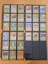 Pokemon Sammelkarten - Dschungel - Base Set - Deutsch - angefangenes Master Set