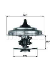 Thermostat Kühlmittel BEHR TX