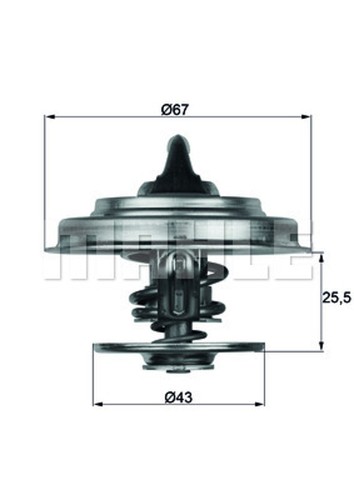 Thermostat kühlmittel behr - kühlmittel,