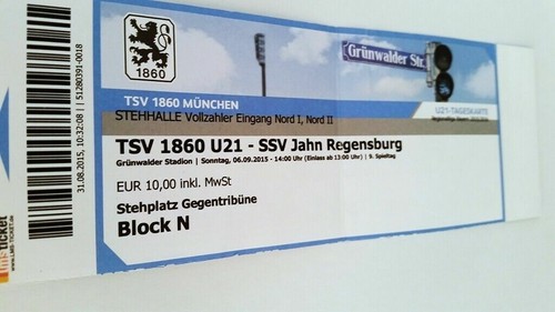 Used ticket tsv 1860 munchen - 1860,