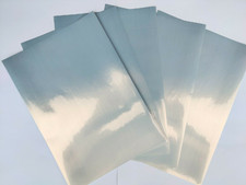 Silber Seide Metallisch Hochglanz Inkjet Selbstklebend Sticker Folie Fotopapier