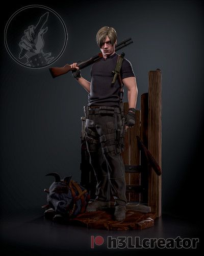 Leon resident evil - (t-shirt),