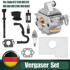 Vergaser Luftfilter Zündkerze für Stihl 017 018 MS 170 MS 180 Zama Kettensäge DE