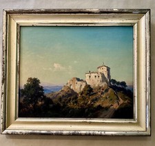 Heinrich Hartung 3 1851-1919 Gemälde Italien Öl auf Malkarton