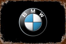 Blechschild BMW 30 x 20 cm