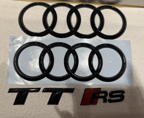 Original audi emblem set - original,