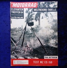 Das Motorrad 3/1964,  MZ ES