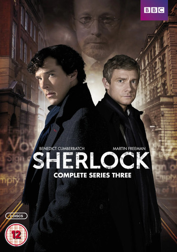 Sherlock series dvds - 3, dvds]