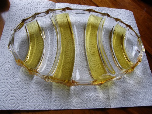 Anbietschale schale gelb - anbietschale,