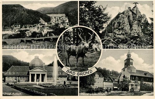 Bad grund panorama blick - panorama,