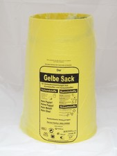 Gelbe tonne mülleimer - gelbe, tonne,