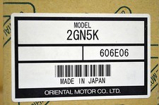 Oriental Motor 2GN5K  Stirnradgetriebe  NEU OVP NEW 