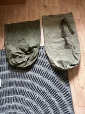 Großer BW Seesack-Transportsack mit Nässeschutzsack  60er J. 