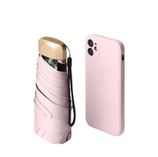 Mini Regenschirm Super Ultra Damen Herren Taschenschirm klein leicht stabil bunt