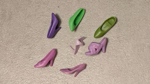 Barbie schuhe einzeln vintage - barbie,