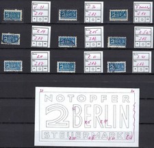 Notopfer Berlin 2 AZ gest.