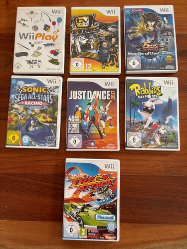Wii spiele konvolut - 7x,