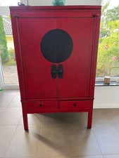 Roter Hochzeitsschrank,antik, China