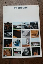 original Prospekt Ford 15M -