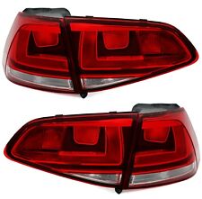 Rückleuchten Set für VW Golf 7 Limo in Dunkelrot Heckleuchten Rücklichter