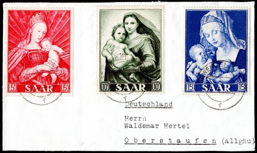 Saarland 1954 marianisches - saarland, 1954: