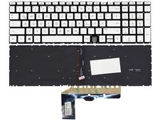 DE - Silber Tastatur Keyboard