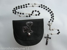 Kinder Rosenkranz schwarz mit