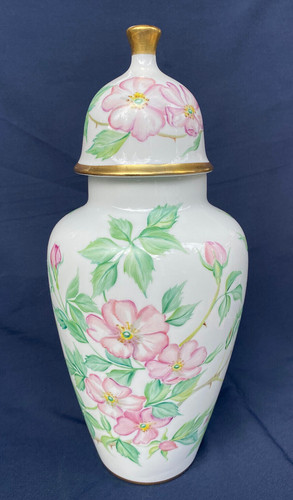 Vase deckelvase porzellan - deckelvase,