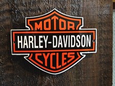 Emailschild Türschild Harley Davidson Motor 12x15cm