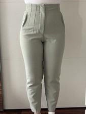 Mintgrüne Zara Hose mit hohem