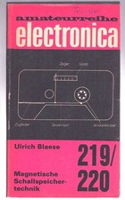 Amateurreihe electronica – 219/220 - Magnetische Schallspeichertechnik