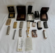 Posten 17x alte Sammler Feuerzeuge Consul Rucky Cozy ACE Zaima Hadson Sarome