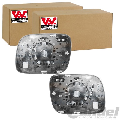 Van wezel spiegelglas - 2x,
