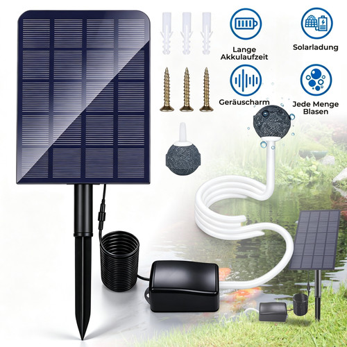 Solarpanel angetriebene